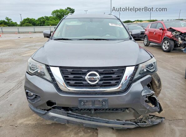 5N1DR2MM3KC651183 2019 NISSAN PATHFINDER Gray წინა ხედი