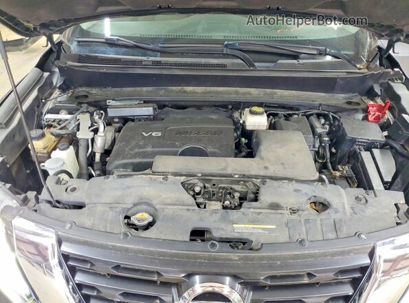 5N1DR2MM4HC611591 2017 NISSAN PATHFINDER Серый Вид подкапотного пространства