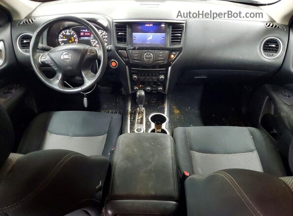 5N1DR2MM4HC611591 2017 NISSAN PATHFINDER Серый Вид панели приборов