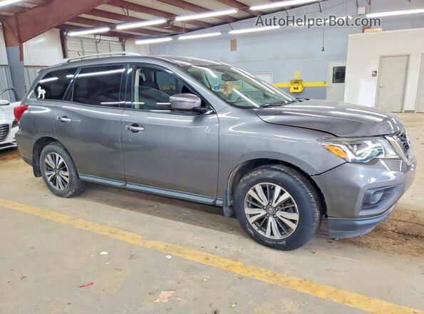 5N1DR2MM4HC611591 2017 NISSAN PATHFINDER Серый Передняя правая четверть