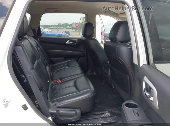 5N1DR2MM4HC611946 2017 NISSAN PATHFINDER White VIN კოდის სტიკერის ხედი