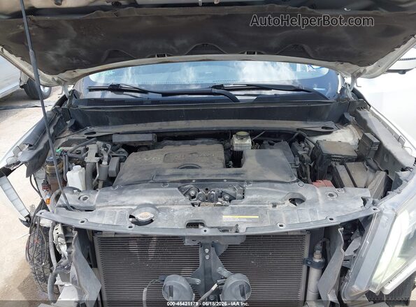 5N1DR2MM4HC611946 2017 NISSAN PATHFINDER White უკანა ხედი