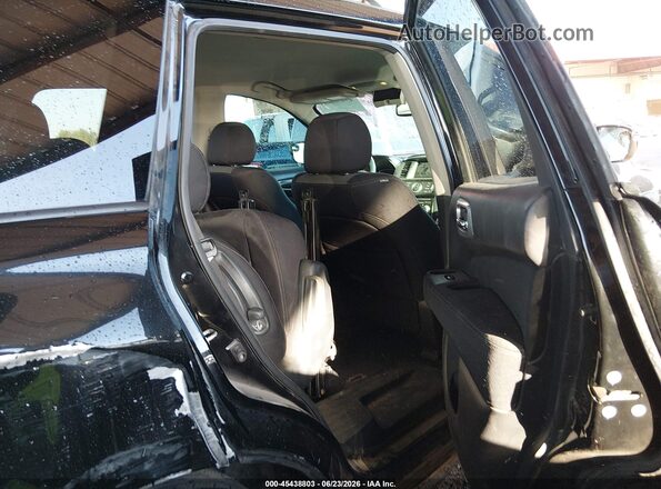 5N1DR2MM4HC648804 2017 NISSAN PATHFINDER Black VIN sticker view