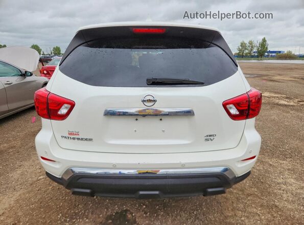 5N1DR2MM4KC635638 2019 NISSAN PATHFINDER White Widok z tyłu