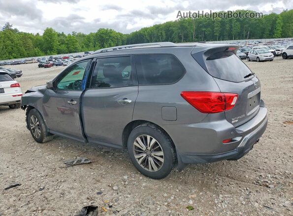 5N1DR2MM5HC604892 2017 NISSAN PATHFINDER Gray Trasero izquierdo