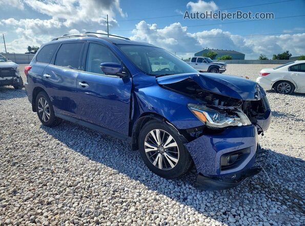 5N1DR2MM5HC669354 2017 NISSAN PATHFINDER Blue წინა მარჯვენა