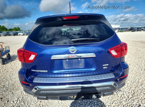 5N1DR2MM5HC669354 2017 NISSAN PATHFINDER Blue უკანა ხედი