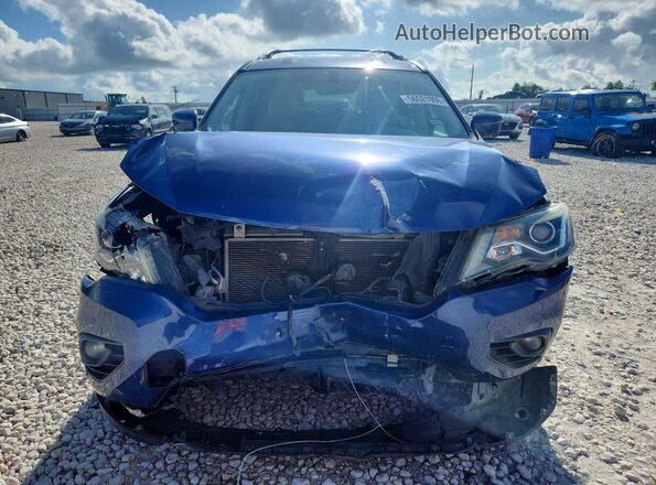 5N1DR2MM5HC669354 2017 NISSAN PATHFINDER Blue წინა ხედი