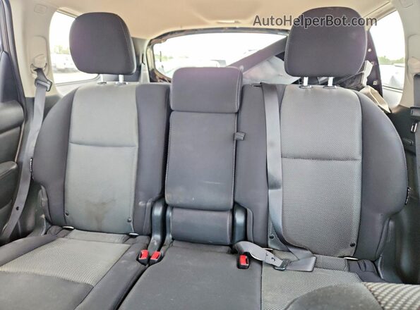 5N1DR2MM5JC622198 2018 NISSAN PATHFINDER Black Вид задніх сидінь