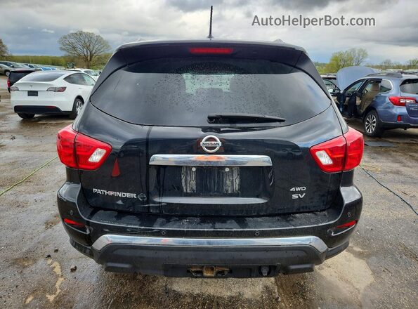 5N1DR2MM5JC649157 2018 NISSAN PATHFINDER Black Rear view