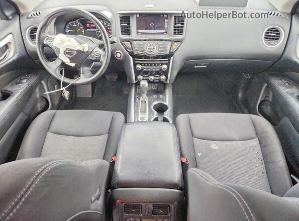 5N1DR2MM5JC649157 2018 NISSAN PATHFINDER Black Dashboard view