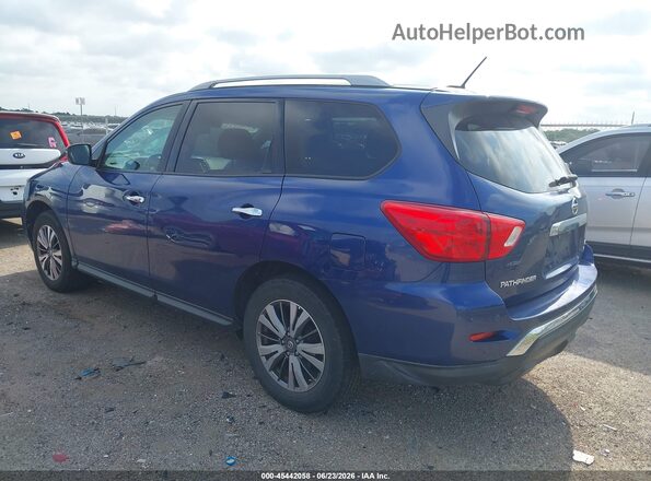 5N1DR2MM5JC653628 2018 NISSAN PATHFINDER Blue Задня ліва чверть