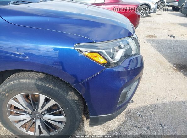 5N1DR2MM5JC653628 2018 NISSAN PATHFINDER Blue Вид спереду