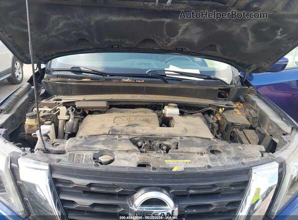 5N1DR2MM5JC653628 2018 NISSAN PATHFINDER Blue Вид ззаду