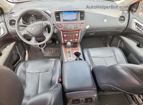 5N1DR2MM5JC673877 2018 NISSAN PATHFINDER Red Vista del salpicadero