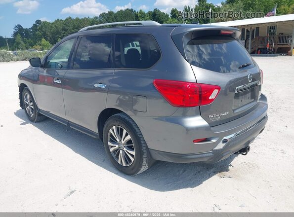 5N1DR2MM5JC678254 2018 NISSAN PATHFINDER Gray Trasero izquierdo