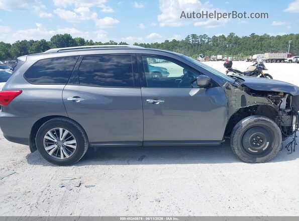 5N1DR2MM5JC678254 2018 NISSAN PATHFINDER Gray Vista interior trasera