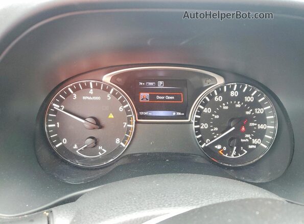 5N1DR2MM6HC622365 2017 NISSAN PATHFINDER Gray Вид щитка приладів