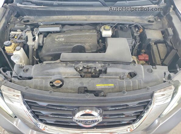 5N1DR2MM6HC622365 2017 NISSAN PATHFINDER Gray Вид підкапотного простору