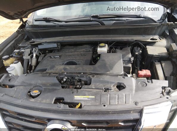 5N1DR2MM6HC698796 2017 NISSAN PATHFINDER Black Հետևի տեսք