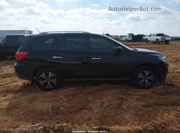 5N1DR2MM6HC698796 2017 NISSAN PATHFINDER Black Սալոնի հետևի տեսք