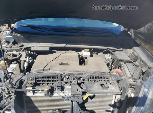 5N1DR2MM6HC913092 2017 NISSAN PATHFINDER Black Вид задньої частини салону