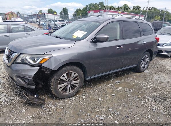 5N1DR2MM6JC603840 2018 NISSAN PATHFINDER Gray Przód lewy
