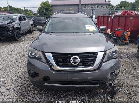 5N1DR2MM6JC603840 2018 NISSAN PATHFINDER Gray Widok zestawu wskaźników