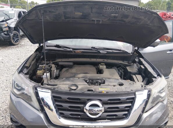 5N1DR2MM6JC603840 2018 NISSAN PATHFINDER Gray Widok z tyłu
