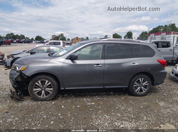 5N1DR2MM6JC603840 2018 NISSAN PATHFINDER Gray Widok wnętrza 360 stopni