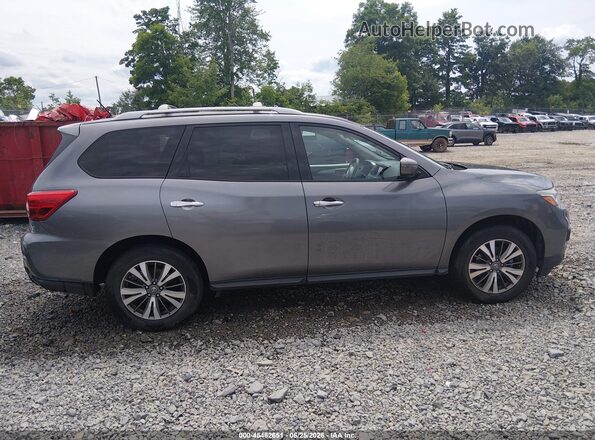 5N1DR2MM6JC603840 2018 NISSAN PATHFINDER Gray Widok wnętrza z tyłu