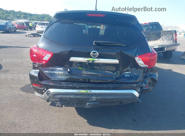 5N1DR2MM6JC609122 2018 NISSAN PATHFINDER Black Front view
