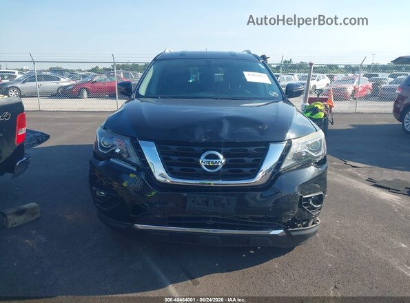 5N1DR2MM6JC609122 2018 NISSAN PATHFINDER Black Rear interior view