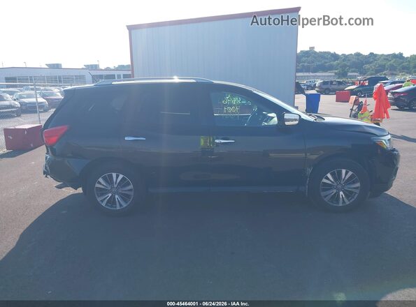 5N1DR2MM6JC609122 2018 NISSAN PATHFINDER Black 360 interior view