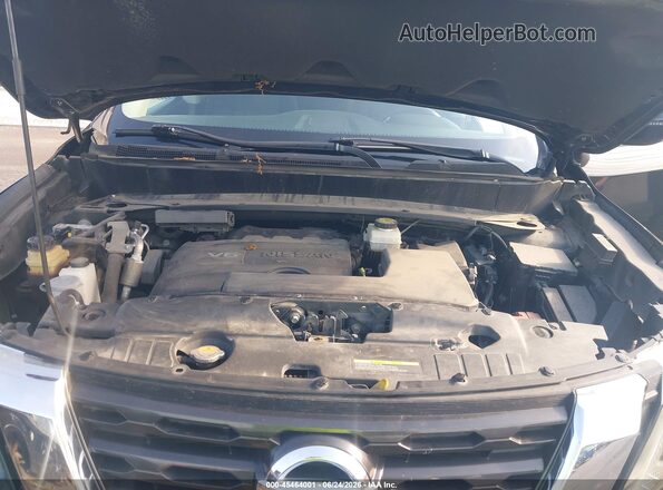 5N1DR2MM6JC609122 2018 NISSAN PATHFINDER Black Rear view