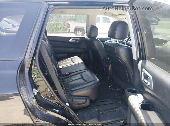 5N1DR2MM6JC643285 2018 NISSAN PATHFINDER Gray VIN კოდის სტიკერის ხედი