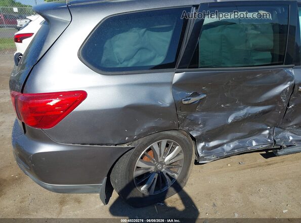 5N1DR2MM7HC617577 2017 NISSAN PATHFINDER Gray Widok z przodu