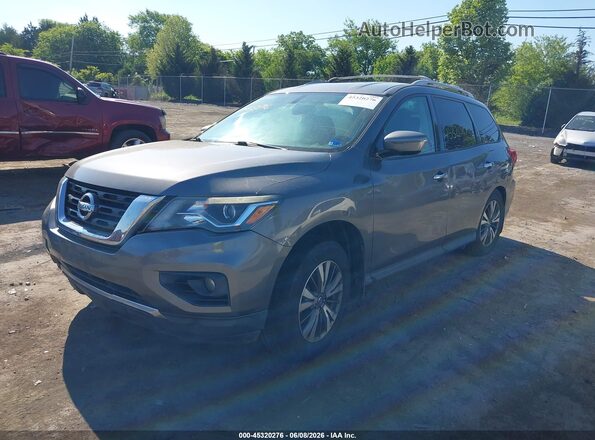 5N1DR2MM7HC617577 2017 NISSAN PATHFINDER Gray Przód lewy