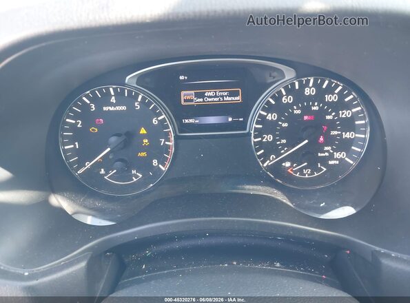5N1DR2MM7HC617577 2017 NISSAN PATHFINDER Gray Widok tylnych siedzeń