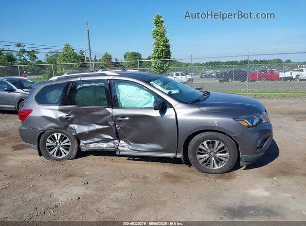 5N1DR2MM7HC617577 2017 NISSAN PATHFINDER Gray Widok zestawu wskaźników
