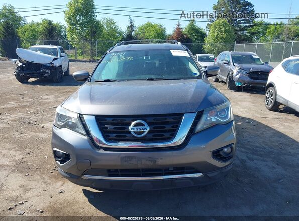 5N1DR2MM7HC617577 2017 NISSAN PATHFINDER Gray Widok deski rozdzielczej
