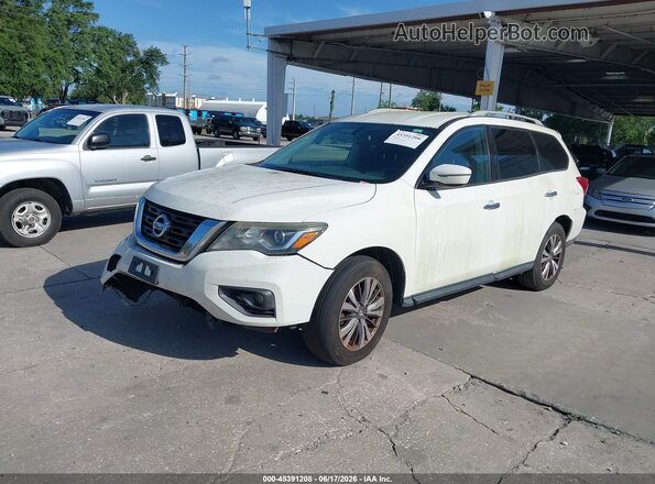 5N1DR2MM7HC637781 2017 NISSAN PATHFINDER White Передня ліва чверть