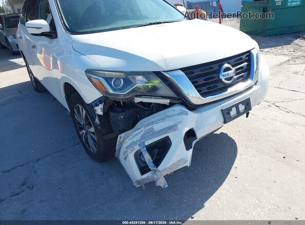 5N1DR2MM7HC637781 2017 NISSAN PATHFINDER White Вид спереду
