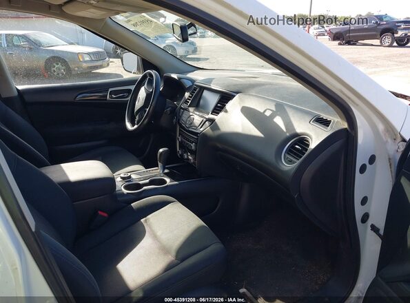 5N1DR2MM7HC637781 2017 NISSAN PATHFINDER White Вид салону спереду