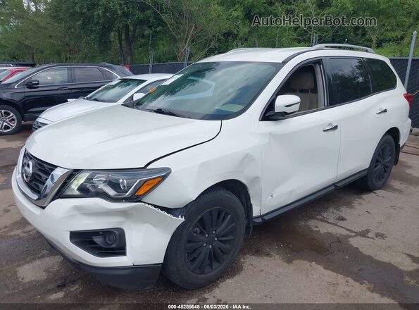 5N1DR2MM7HC644830 2017 NISSAN PATHFINDER White Front left