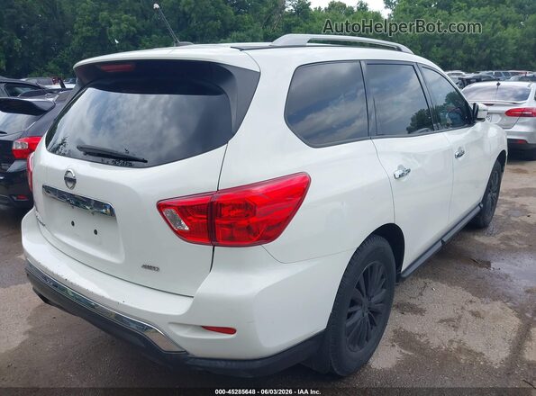 5N1DR2MM7HC644830 2017 NISSAN PATHFINDER White Rear right