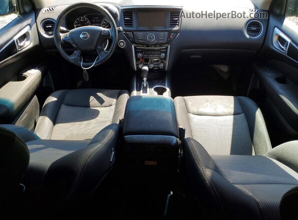 5N1DR2MM7HC656802 2017 NISSAN PATHFINDER Black Вид панелі приладів