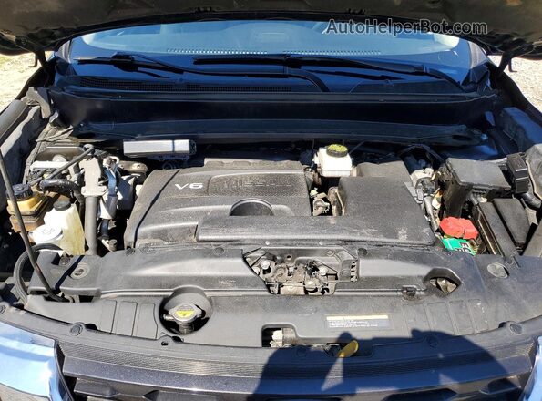 5N1DR2MM7HC656802 2017 NISSAN PATHFINDER Black Вид підкапотного простору