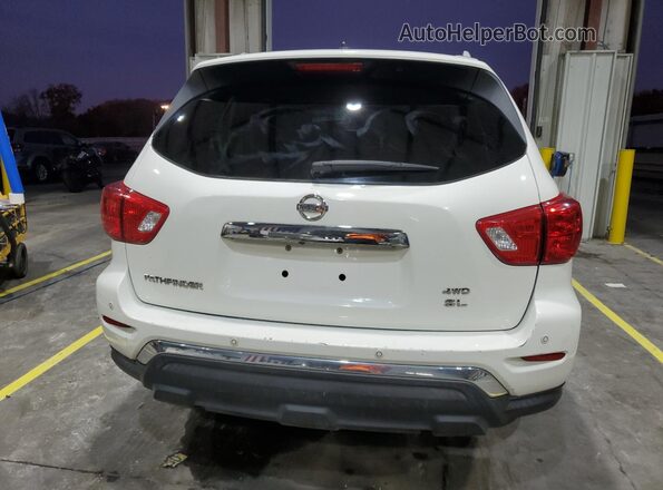 5N1DR2MM7HC664706 2017 NISSAN PATHFINDER White Հետևի տեսք