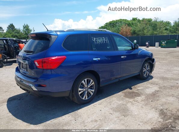 5N1DR2MM7HC673681 2017 NISSAN PATHFINDER Blue Rear right